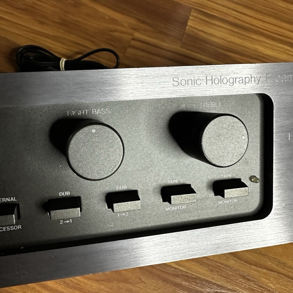 Vintage 80s Carver C-1 Sonic Holography Preamplifier High Fidelity Control - Picture 5 of 11